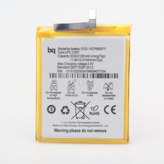 BATERIA BQ AQUARIS M5 (1CP56071) 3120MAH BULK